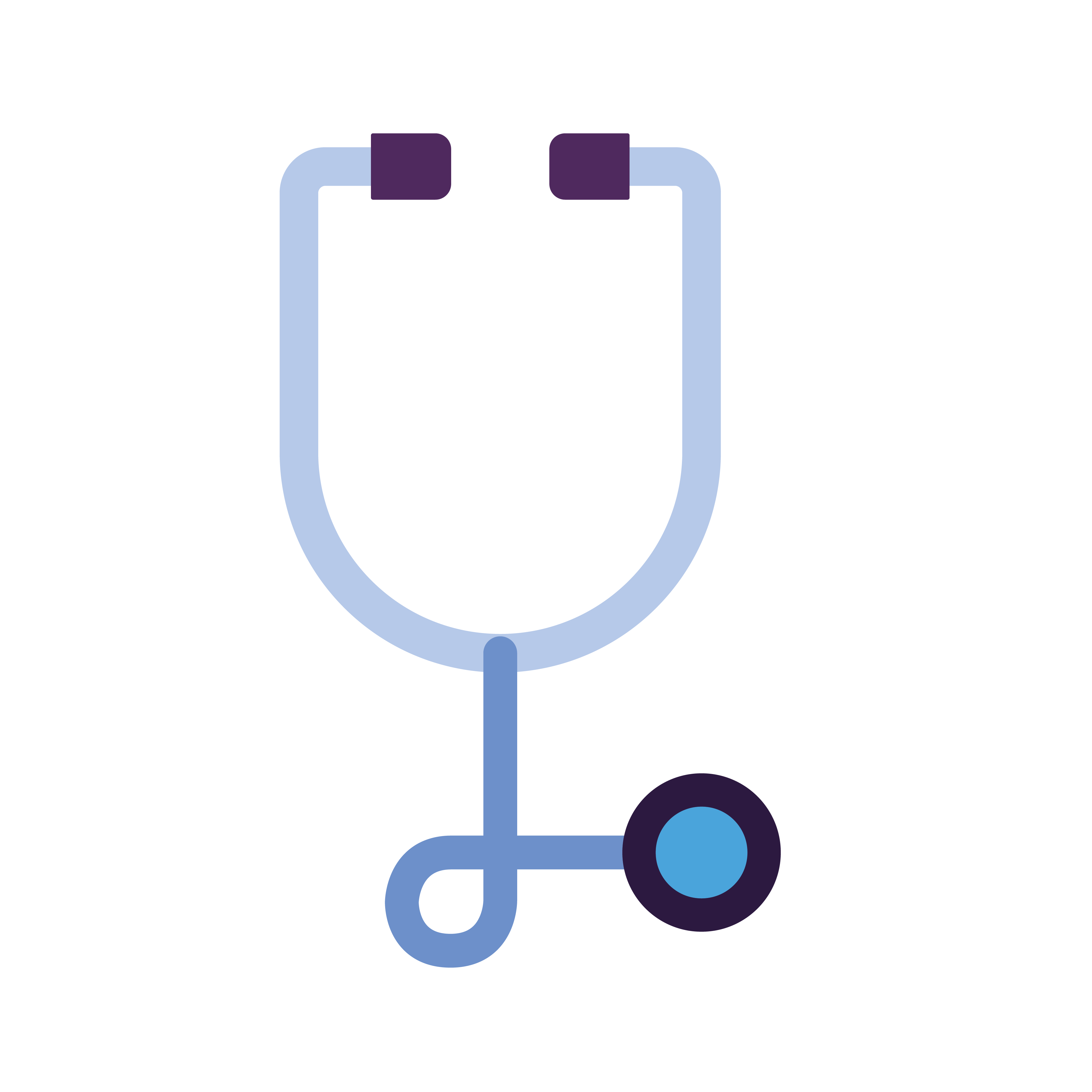 Icon of a stethoscope, Physical Exam