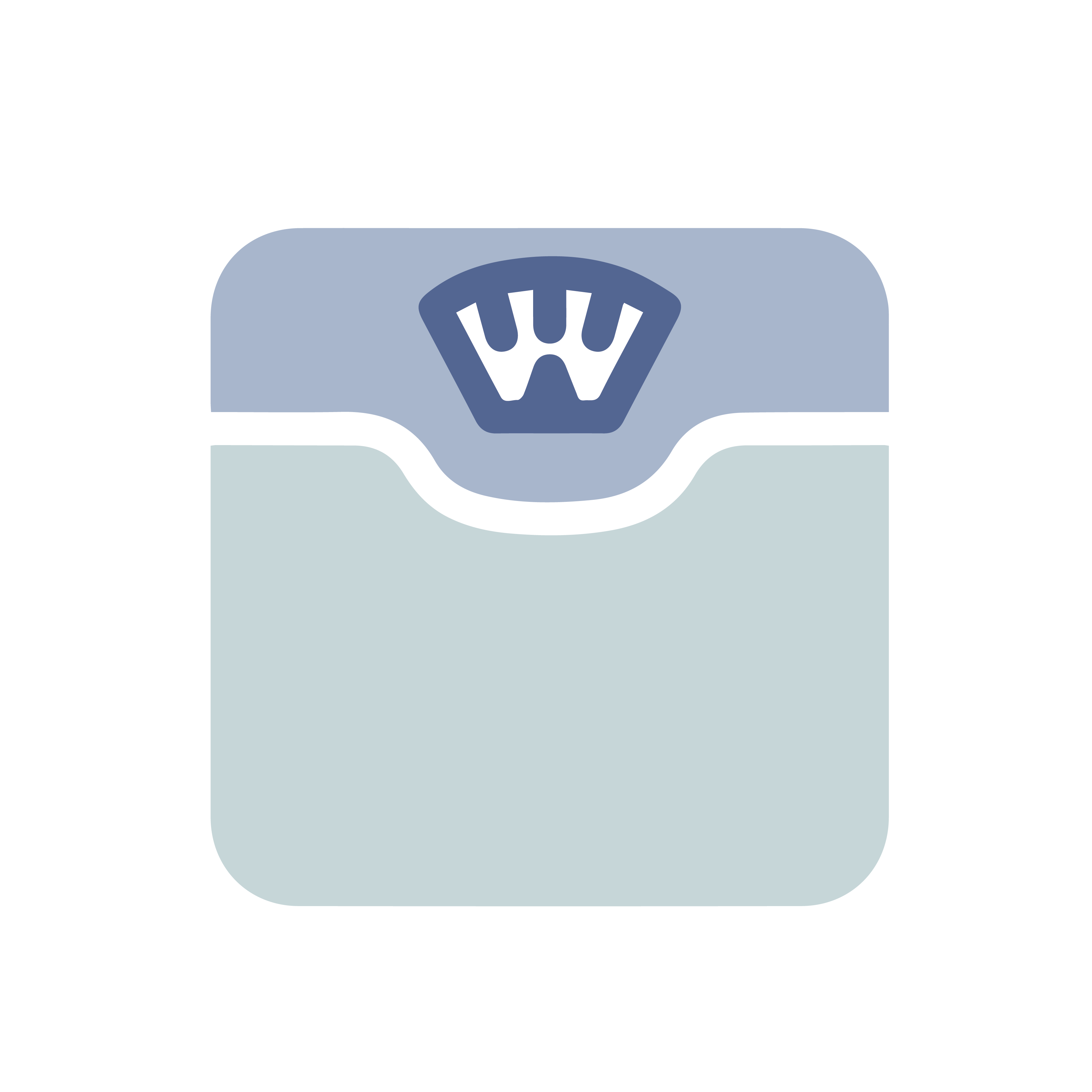 Icon of a scale, Weight
